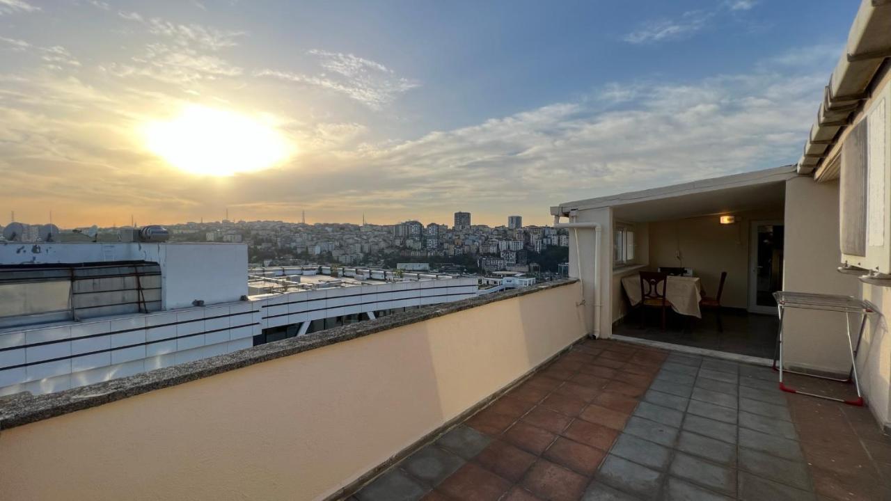 イスタンブール200 M2 Muhtesem Cati Kati, Roofアパートメント エクステリア 写真